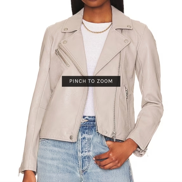 Blank NYC life changer vegan leather moto jacket - Picture 2 of 7